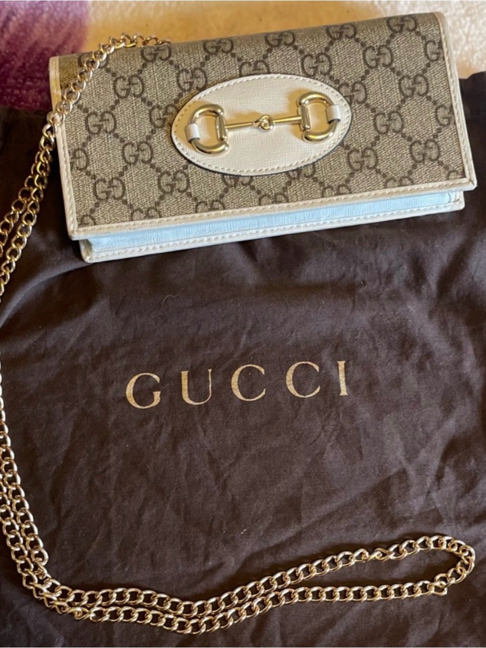 Gucci 1955 horse bit Crossbody wallet like new. - Picture 6 of 15
